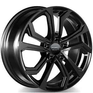 RWC – AC25 / HO25 – Black – 17″x7″ 45mm – All weather Wheels – RW72570B5144564.1